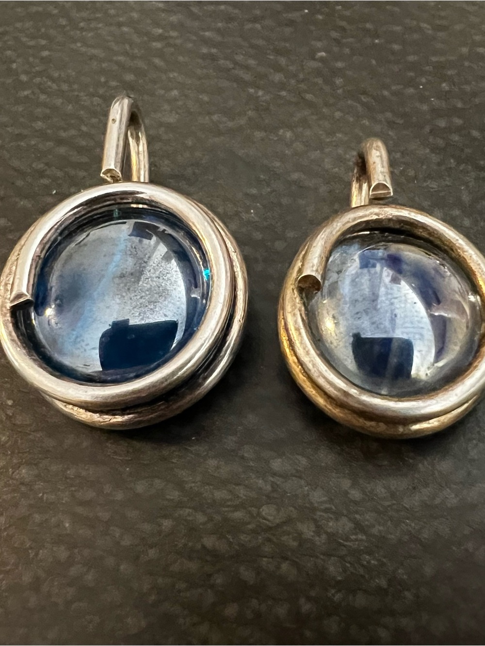 Blue Cabochon pendants - Women Jewelry